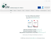 Tablet Screenshot of gini-research.org